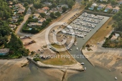 vue aérienne de Taussat, bassin d Arcachon, Gironde, 33