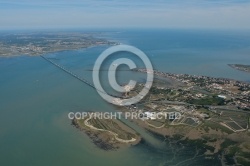 vue aérienne du viaduc de Marennes-Oleron, Charente-Maritime 17