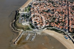 Vue aérienne Fort Vauban à Fouras