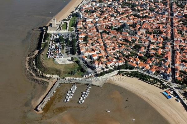 Vue aérienne Fort Vauban à Fouras