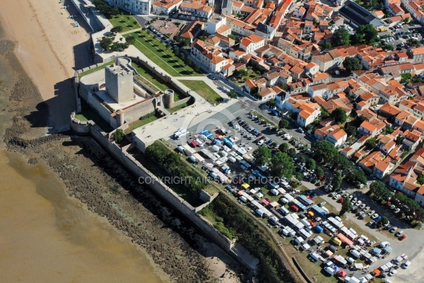 Vue aérienne Fort Vauban à Fouras