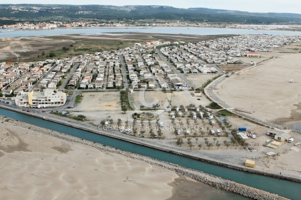 Vue aérienne Guissan-Plage, 11430