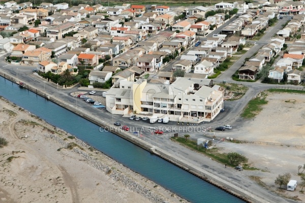 Vue aérienne Guissan-Plage, 11430