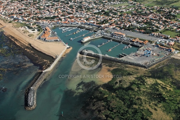 vue aérienne port de   Saint-Pierre-d Oléron