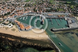 vue aérienne port de la Cotinière , Saint-Pierre-d Oléron