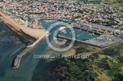 vue aérienne port de la Cotinière , Saint-Pierre-d Oléron