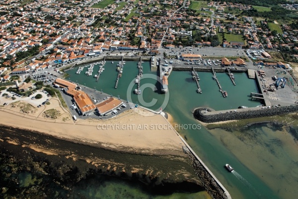 vue aérienne port de la Cotinière , Saint-Pierre-d Oléron