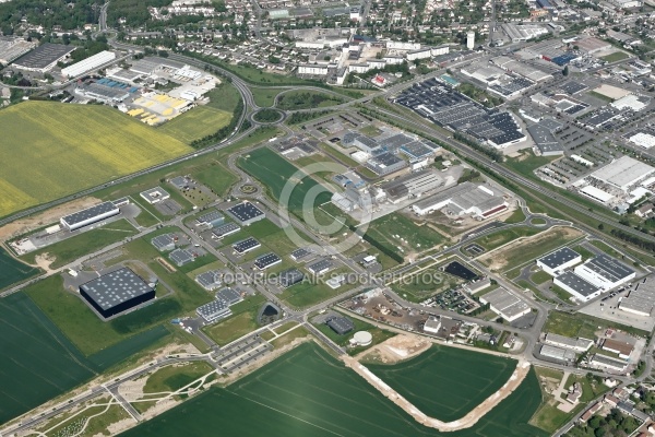 Vue aérienne zone commerciale de DreuxVernouillet, 28 Vue aérienne zone commerciale de DreuxVernouillet, 28