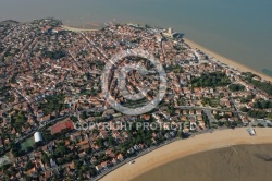 vue aérienne de Fouras