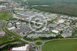 ZA de Rambouillet et Gazeran vue du ciel