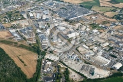 ZI de Villejames , Guérande vue du ciel