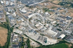 ZI de Villejames , Guérande vue du ciel