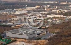 Zon industrielle d Etampes vue du ciel