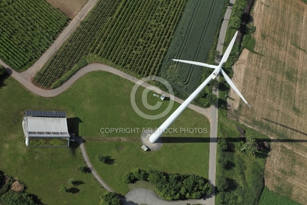 Ã©olienne Remerschen, Le Luxembourg vue du Ciel