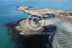 ÃŽle de Siec ,le Finistere vue du ciel ÃŽle de Siec ,le Finistere vue du ciel