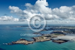 ÃŽle de Siec, ,le Finistere vue du ciel ÃŽle de Siec, ,le Finistere vue du ciel