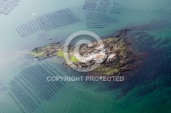 Île de Belair vue du ciel