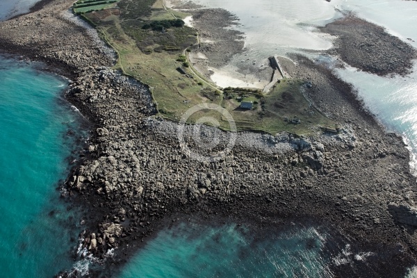 Île de Siec, Le Finiisitère vu du ciel