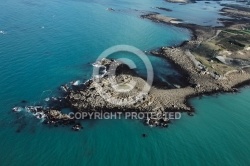 Île de Siec, ,le Finistere vue du ciel