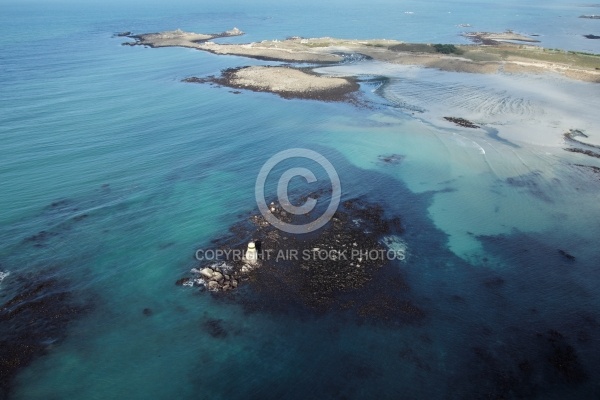 Île de Siec, ,le Finistere vue du ciel