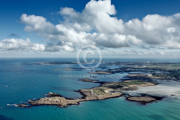 Île de Siec, ,le Finistere vue du ciel