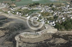 île de Batz ,le Finistere vue du ciel île de Batz ,le Finistere vue du ciel