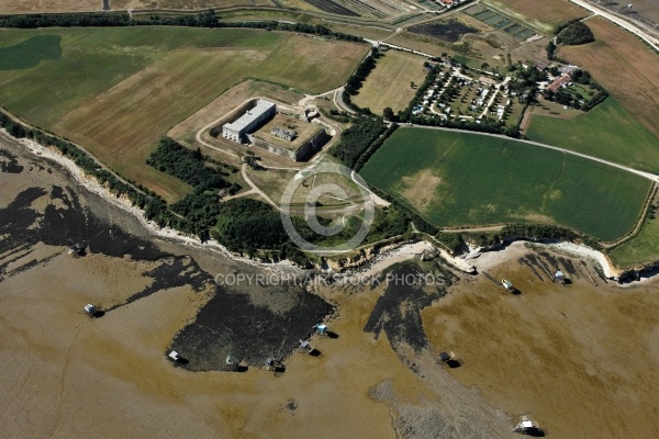 île Madame fortification vue du ciel